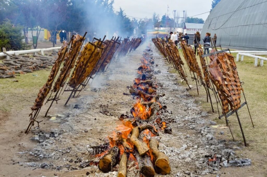 Los costillares más famosos del país, uno de los grandes atractivos de la Fiesta. 